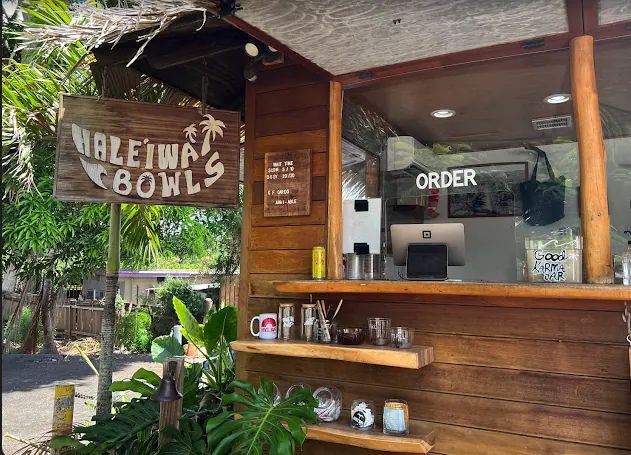 Haleiwa Bowls acai and cold brew coffee North Shore