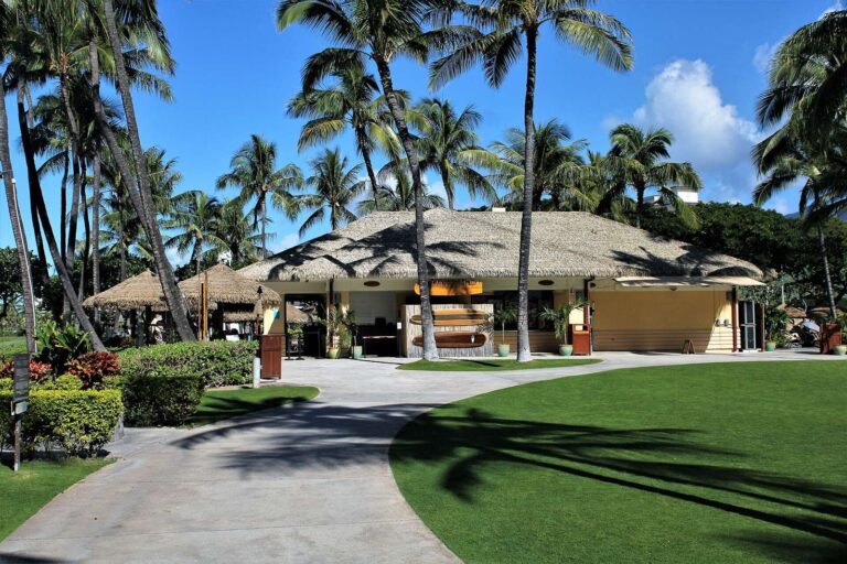 Longboards, the outdoor restaurant at Marriott's Ko Olina Beach Club