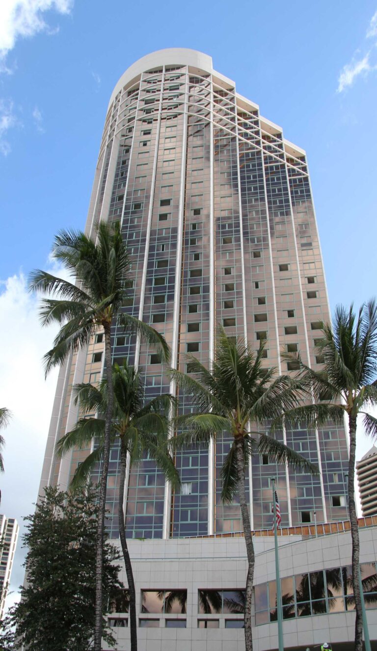 A Prince Waikiki tower on Holomoana Street