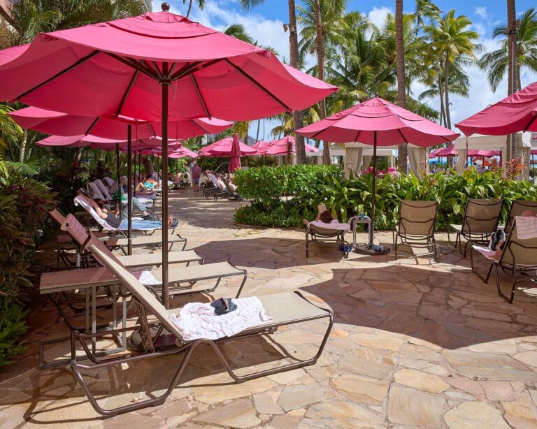 Malulani Pool at the Royal Hawaiian in Waikiki