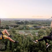 Zipline over the North Shore at Kahuku